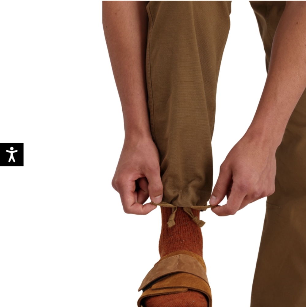 Topo Designs Dirt Pants medium khaki color - Picture 4 of 6